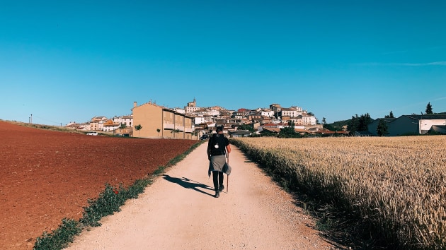 The views are gorgeous on any Camino walk.