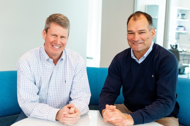 Bob Daviduk (left) and Joe Ross, the two founders of rPlanet Earth.