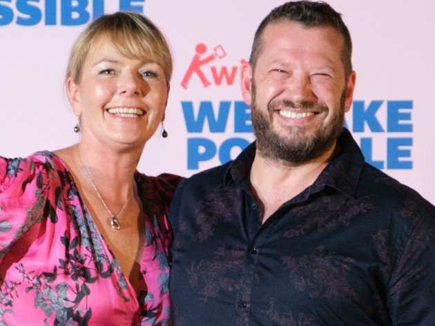 Kwik Kopy Franchisee of the Year: Daniel Mackenzie, with Sonia Shwabsky