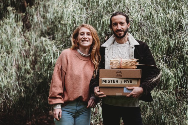 Compostable Alternatives co-founders Marion Vigot and Alexis Branlard (Pic credit: Compostable Alternatives)