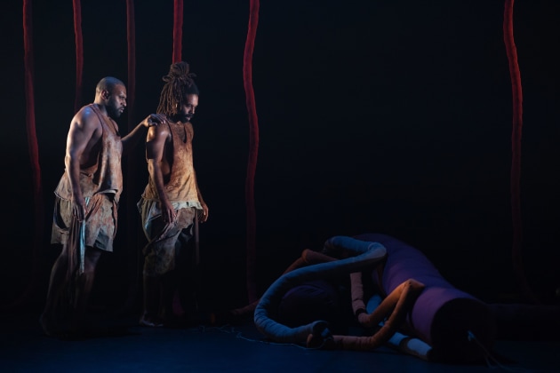 Stanley Nalo and Czack (Ses) Beso in 'Bloodlines'. Photo by Carlita Sari.