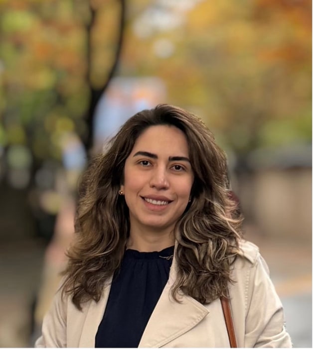 Nasim Motamed, a polymer engineer with an MBA and over 13 years of experience in product development and business management across various industries.