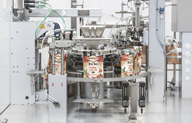 Nupac pouch filling machine