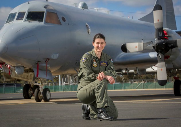 The winner of the WIDA 2022 Operations category: Wing Commander Marija Jovanovich of the Royal Australian Air Force. (Supplied)