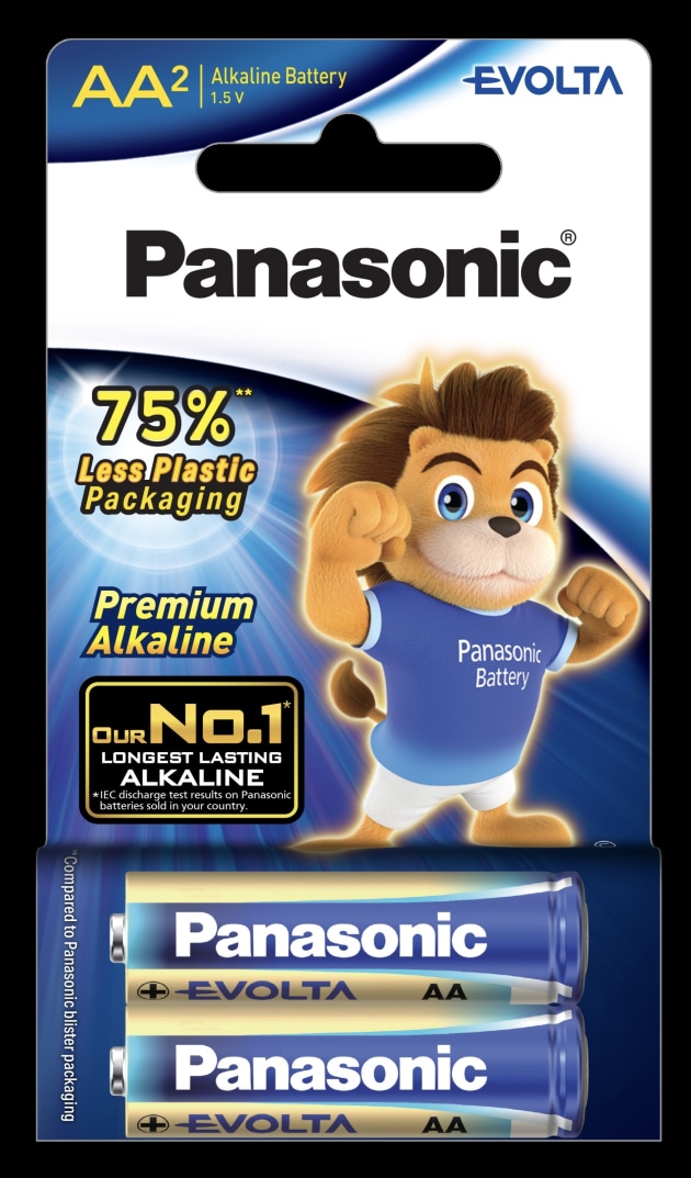 Panasonic's new paper-based packaging