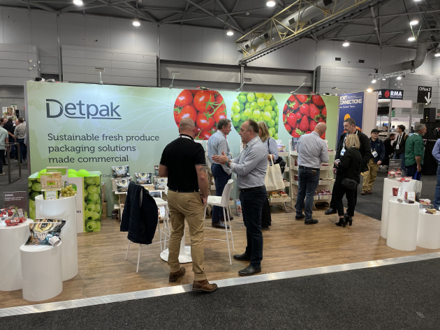 On its fourth year at the event, Detpak exhibited sustainable, commercial packaging solutions for fresh produce.