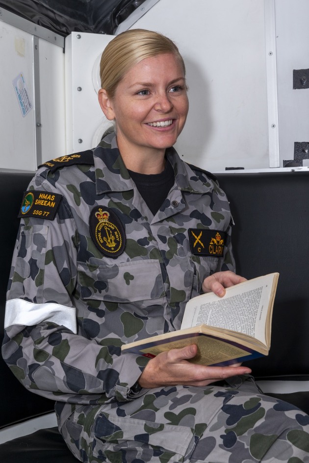 Petty Officer Sara Jane Clarke of the Royal Australian Navy. (Supplied)