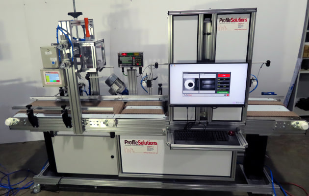 One of the key features of the integrated vision system is its ability to conduct neck inspection circularity and detect the presence of inclusions.