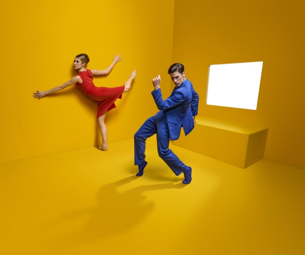 Dancers Vito Bernasconi Isabella Swietlicki Piece B-sides Choreographer Jack Lister.