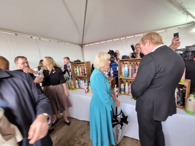 The launch came just weeks after the Mother of Pearl paper bottle was shown to Queen Camilla during the King and Queen’s visit to Bordeaux in France.