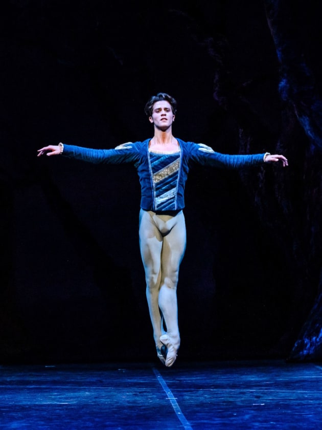 Claudio Coviello as Albrecht. Photo: Darren Thomas.