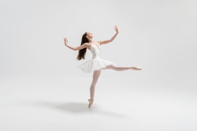 New Zealand School of Dance 3rd Year classical ballet student Teagan Tank. Photo by Stephen A'Court.
 