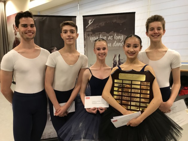 Samuel Winkler, Charlton Tough, Lily Gogarty, Emmanuelle Fairweather, Tom Umseher.