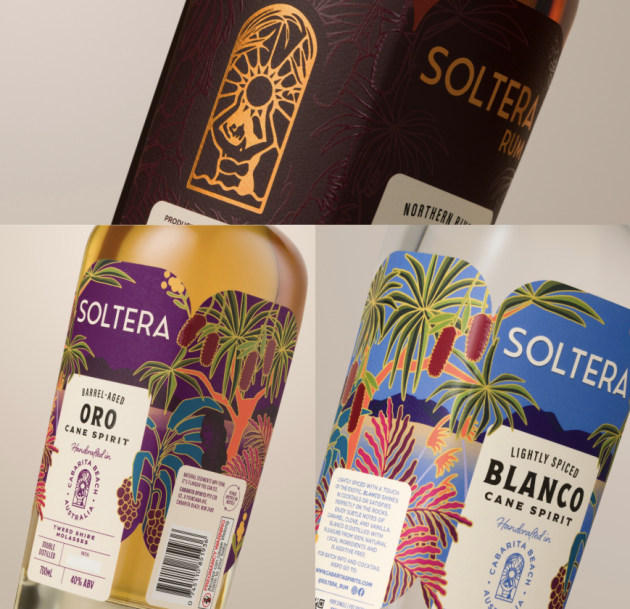 The redesign is created by Studio Guild and features bespoke illustrations, including imagery of pandanus from Cabarita Beach, along with banksia and wattle.
Source: Soltera