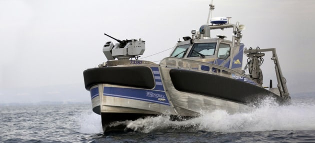 Elbit System's Seagull USV. Credit: Elbit Systems