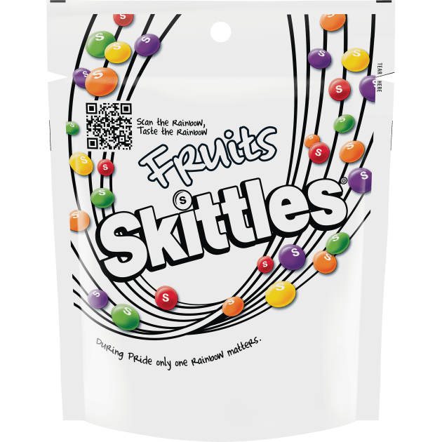 Mars Wrigley Skittles has launched its global Pride Pack to celebrate and support the LGBTQIA+ community. The colourless pack aims to shift focus from its own iconic rainbow to the rainbow pride flag.