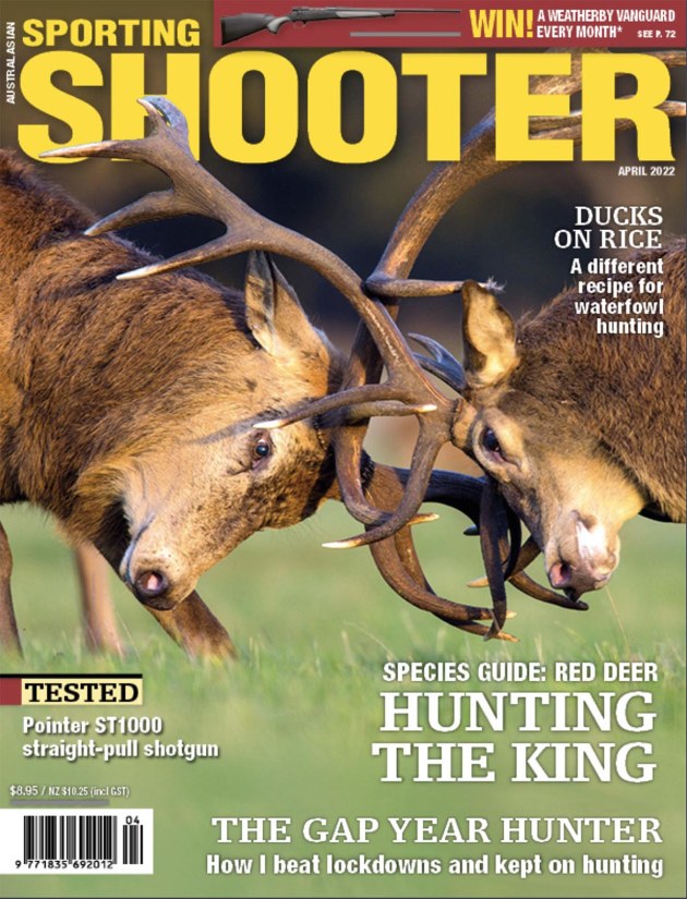 Sporting Shooter cover April 2022