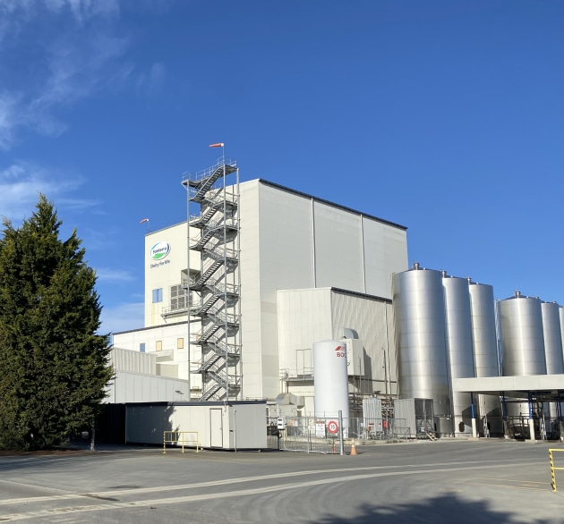 Fonterra says the $75 million investment at its Studholme site will increase capacity for its protein ingredients business, a key component of the coop’s growth strategy. (Image: Fonterra)