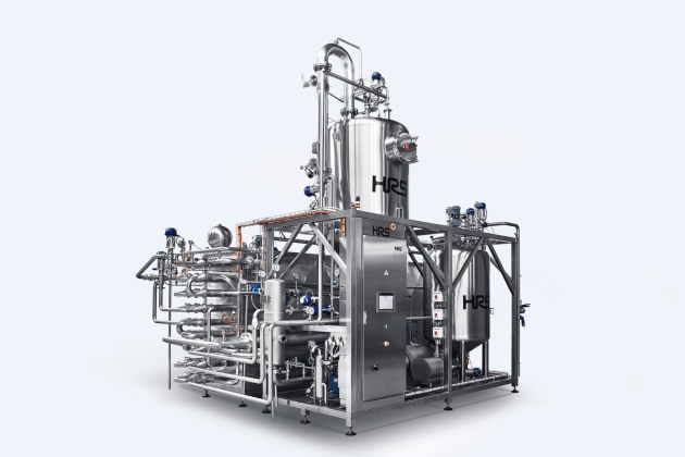 The HRS Thermblock Series is a self-contained pasteuriser/steriliser.