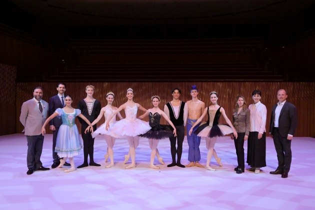 Senior finalists with adjudicators. Photo by BWP Studios.