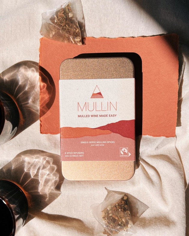 Mullin, mulled wine tea infuser. (Source: Mullin)