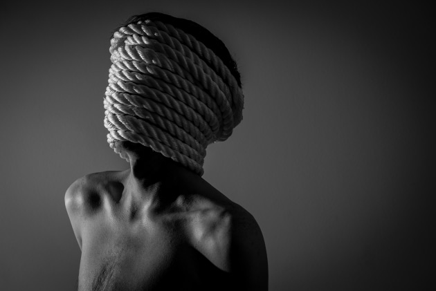 Faceless, from the series, The Chronic Diaries. © Tyler Grace.