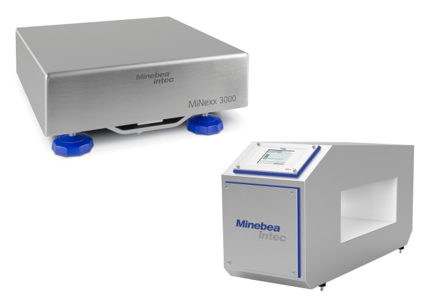 Mitus metal detector with MiWave technology, and MiNexx 3000 weighing platforms.
Source: Minebea Intec