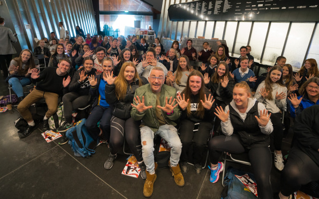 Wakakirri Careers Day - Jason Coleman and students