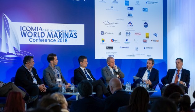 Panel discussion at the World Marinas Conference.