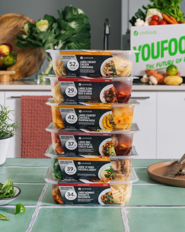 Youfoodz launches large portion ready meals PKN Packaging News