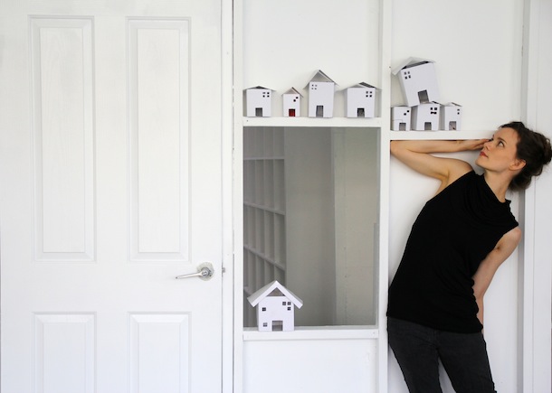 Carly Armstrong in Paperland. Photo: Emma Fishwick.