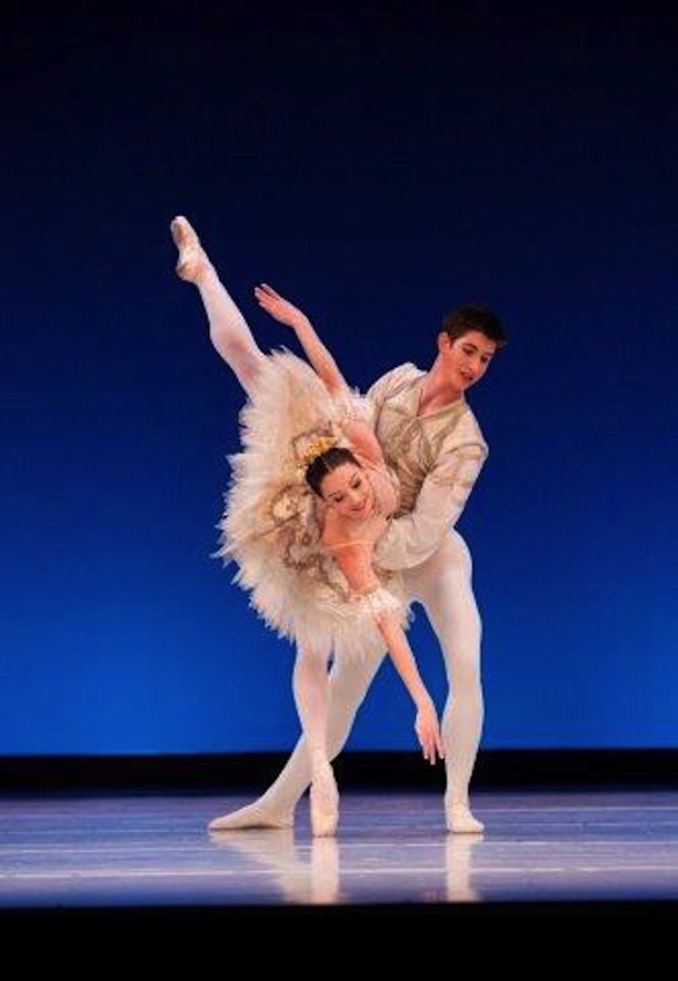 ABS students Brodie James and Hannah O'Neill.