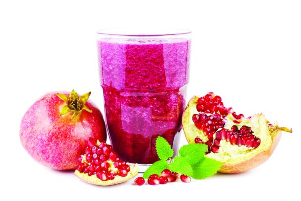 Healthy flavours such acai berry and pomegranate are mixing it up with herbs and spices like basil and aloe vera.