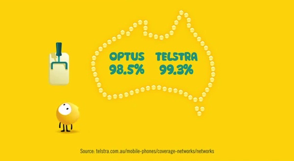 Optus 'Less than 1%' ad being challenged by Telstra.