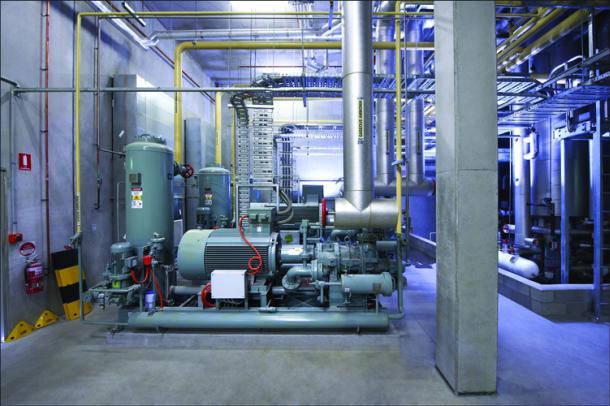 Primo’s new refrigeration plant.