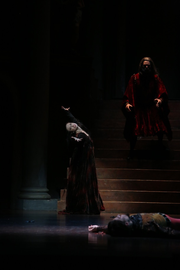 Rachael Walsh (Lady Capulet) in Sir Kenneth MacMillan's Romeo & Juliet. Photo: David Kelly.