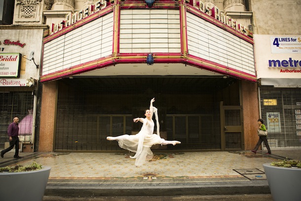Leanne Stojmenov in LA. Photo: Lisa Tomasetti.