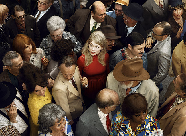 Alex Prager
American 1979–
Crowd #2 (Emma) 2012
pigment print
142.0 x 151.0 cm
Collection of Dr Clinton Ng, Sydney
© Alex Prager, courtesy of the artist and Lehmann Maupin, New York and Hong Kong