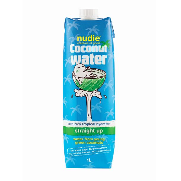 Nudie coconut water.