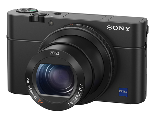 Sony's RX 100 MIV has a stacked 1.0 type CMOS sensor with a DRAM memory chip, 40x super slow-motion capture, 4K video shooting, and a high-speed anti-distortion shutter.