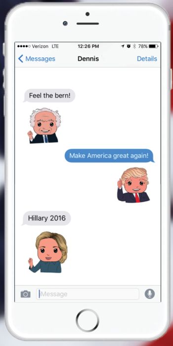 Presidential emojis