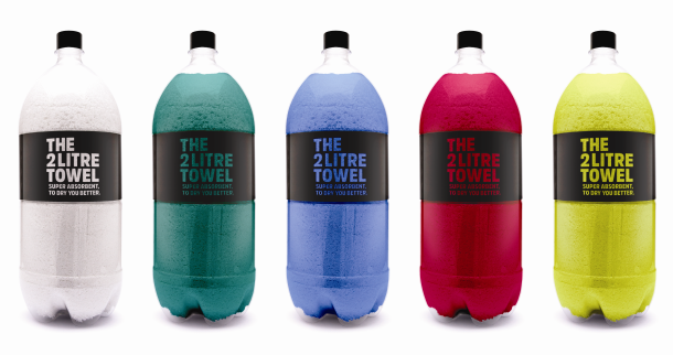 Ad agency M&C Saatchi packaged up a range of super-premium towels and sold them in retail fridge displays.