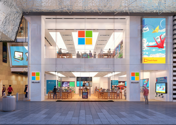 microsoft concept store
