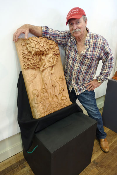 Don-Powell-with-The-Wood-Spirit1