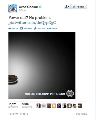 oreo dunk tweet