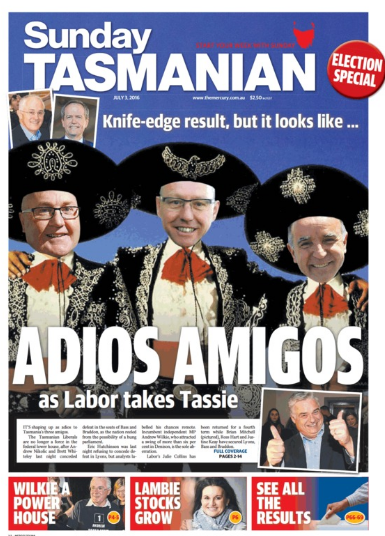 election front page