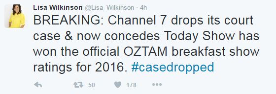 Twitter Lisa Wilkinson