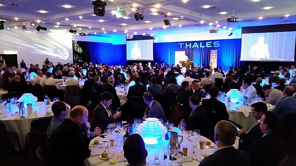 The opening dinner at MilCIS 2016. Credit: ADM (David Jones)