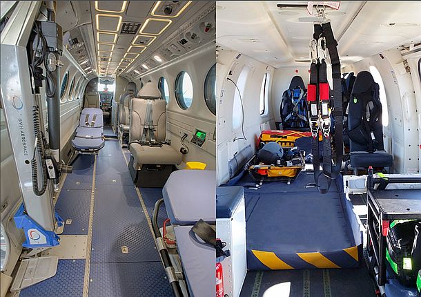 GVH Aerospace can provide solutions for aeromedical and SAR products. Credit: GVH Aerospace