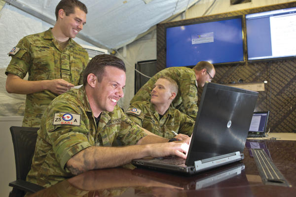 Personnel from No.462 Squadron’s Deployable Assessment and Remediation Team (DART) visit Australia's main air operating base in the Middle East Region.